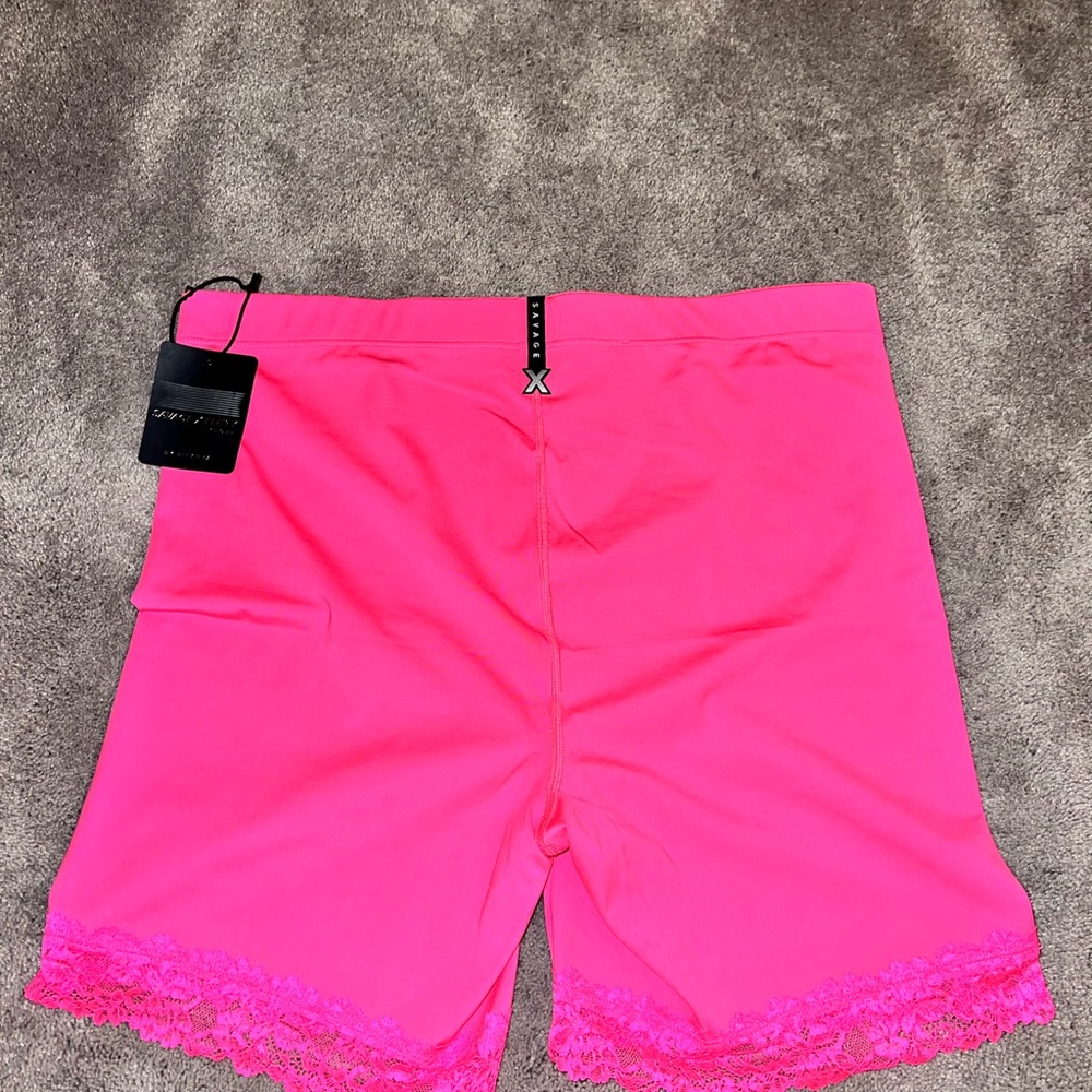 Savage X Fenty LACE RACE HIGH-WAIST BIKE SHORT